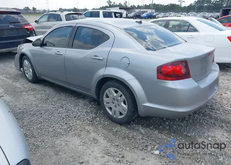 2014 Dodge Avenger Se V6 z USA, uszkodzony, nr VIN 1C3CDZAG3EN168862